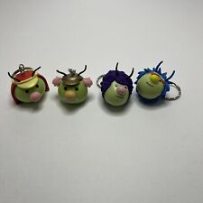 Kidrobot Fraggle Rock Keychain Figure Head Lot 4 Cotterpin Architect Tomas Milly picture
