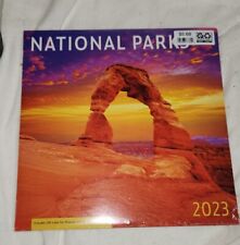 New Sealed 2023 Calendar National Parks Arches Zion Denali Bryce Canyon picture