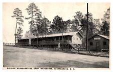postcard Division Headquarters Camp Wadsworth Spartanburg S.C. A1634 picture