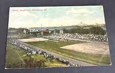 Vintage Postcard: Island Park Sport Event Scene ~ Harrisburg, Pa. ~Unposted picture