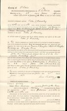 1892 Hollidaysburg PA Court Judgment Levi Leedom Orphan Money Missing Justice picture
