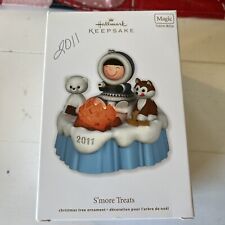 Hallmark Christmas Ornament S'more Treats Frosty Friends NEW 2011 Magic Campfire picture