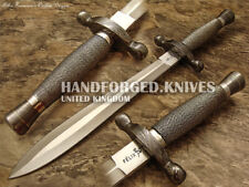 FELIX FRANCISCO CUSTOM HAND MADE DAGGER KNIFEWIRE WRAPPED HANDLE picture