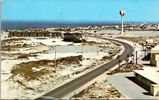 Postcard~Pensacola Florida~Birds Eye View of Road~Posted 1976 picture