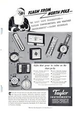 Taylor Instruments Thermometers and Weather Instruments Print Advertisement 1937 picture