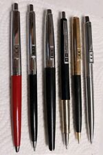 Paper Mate Vintage Double Heart  Ball Point Pens & Pencils Lot of  6 picture