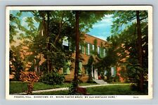 Bardstown KY, Federal Hill My Old Kentucky Home Kentucky c1929 Vintage Postcard picture