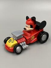 DISNEY Junior Mickey Roadster Racers Red Mickey Mouse Die-Cast Car 3” picture