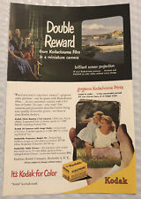 Vintage 1949 Kodak Original Print Ad Full Page - Double Reward picture