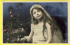 cpa FANTASY BEAUTIFUL GIRL PHOTO LITTLE BEAUTY YOUNG GIRL picture