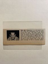 Jim Ove Valparaiso Crusaders 1950 WWIS Basketball Panel picture