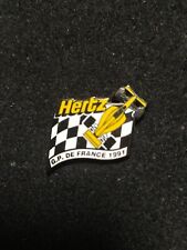 RARE 1991 SIGNED AMC F1 HERTZ GP FANCE PINS picture