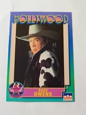 Buck Owens Hollywood Walk of Fame Card Vintage # 151 Starline 1991 NM  picture