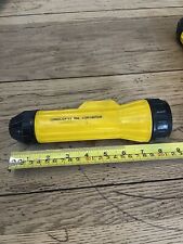 Vintage Consolidated Rail Corporation Heavy Duty Fulton Plastic Flashlight picture