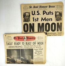 Vintage Newspapers  1969 St. Paul MN     Man On The Moon  picture