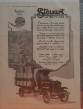 1918 Stewart Motor Trucks  Vintage Advertisement picture