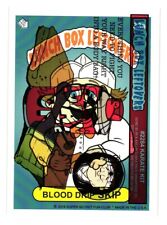 LUNCH BOX LEFTOVERS SERIES 1 ERROR CARD #33A BLOOD DRIP SKIP GARBAGE PAIL KIDS picture