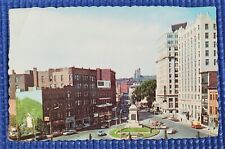 Vtg 1960's Downtown Monument Square Congress Street Portland Maine ME Postcard picture