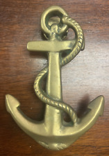 VTG Solid Brass Anchor Nautical 4x6