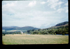 35 mm color slide lot of 4 * 1958 Scotland Travel Castles, Oykel Bridge, Pony picture