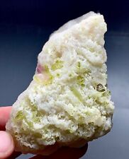 252 Gram Tourmaline Crystals Combine Albite On Quartz Specimen From Afghanistan picture