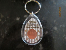 Vintage “Lucky Penny From ALCATRAZ” Souvenir Keychain Key Ring picture