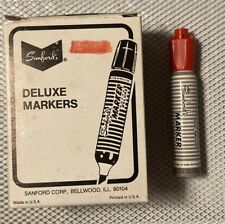 SANFORD SHARPIE DELUXE MARKER VINTAGE NOS OLD SCHOOL SMELL SOLVENT QTY: 1 picture