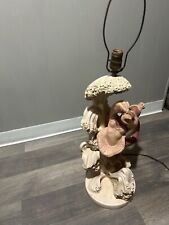 Vintage Chalkware 1950's Ballerina Table Lamp picture