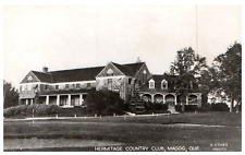 RPPC Magog Quebec Canada Hermitage Country Club Postcard Unposted c.1920 picture