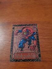 Nice 1994 Fleer Marvel Hobgoblin Suspended Animation Acetate Card #6 Of 12 picture