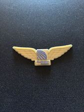 Rare Vintage Continental Airlines Plastic Wings Vintage Collectors Piece picture