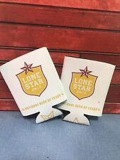 2 Lone Star The National Beer of Texas Koozies picture