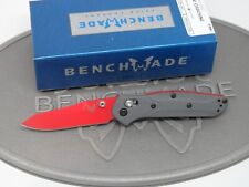 Benchmade 945RD-2401 Mini Osborne S90V Red/Gray G10 Axis Shot Show Folding Knife picture