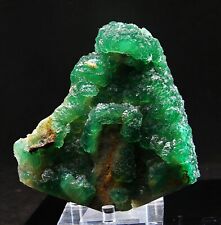 1760g natural spherical emerald green fluorite specimen decoration/China picture