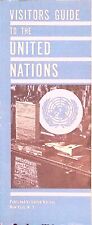 United Nations Visitors Guide Brochure 1959 1960 picture
