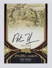 2022 Cryptozoic CZX Middle Earth Autograph PJ Peter Jackson Director #146/200 picture