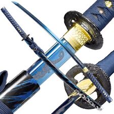 Katana Sword Handmade 1095 High Carbon Steel Japanese Real Sword Full Tang picture