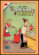 Comic Original Lorenzo Y Pepita Spanish Language Mexican Edition Novaro 1974 picture