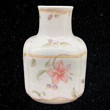 Andrea by Sadek Porcelain Floral Pattern Vase Made in Japan 5.5”T 3.5”W picture