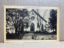 ST. Bernards Church Wickford Rhode Island Antique Black & White RPPC Postcard picture