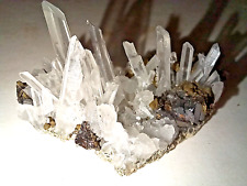 Striking Quartz Crystal Needles on matrix picture
