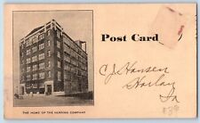 Des Moines Iowa IA Postcard Herring Motor Company Home Accessories c1912 Vintage picture