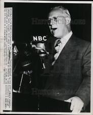1950 Press Photo Calif Gov Earl Warren won election - nee63890 picture