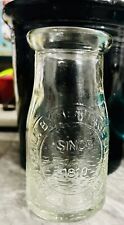 Vintage Dairy Milk By Heritage Company Half Pint Bottle Since 1810 picture