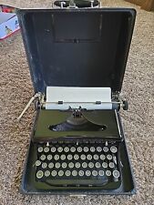 Vintage 1939 Royal Model O Flat Top Portable Typewriter With Touch Control picture