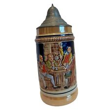 Vintage Beer Stein made in French Zone of Germany, Cold War Post WW2 Collectible picture