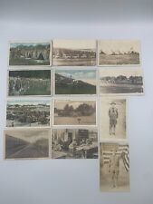World War I Era Military Postcards-Lot of 12 (5 RPPC) picture