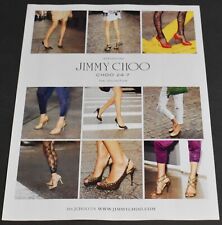 2010 Print Ad Sexy Heels Fashion Long Legs Lady Feminine Beauty art Jimmy Choo T picture