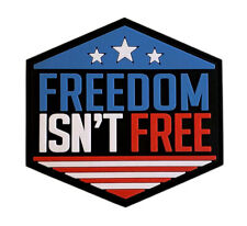 Miltacusa Freedom Isn't Free Tactical Patch [3D-PVC Rubber-3.0 inch-FF-1] picture