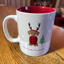 Friends Forever Christmas Themed Coffee Cup Mug picture